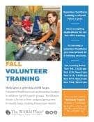 Fall Volunteer Training Document