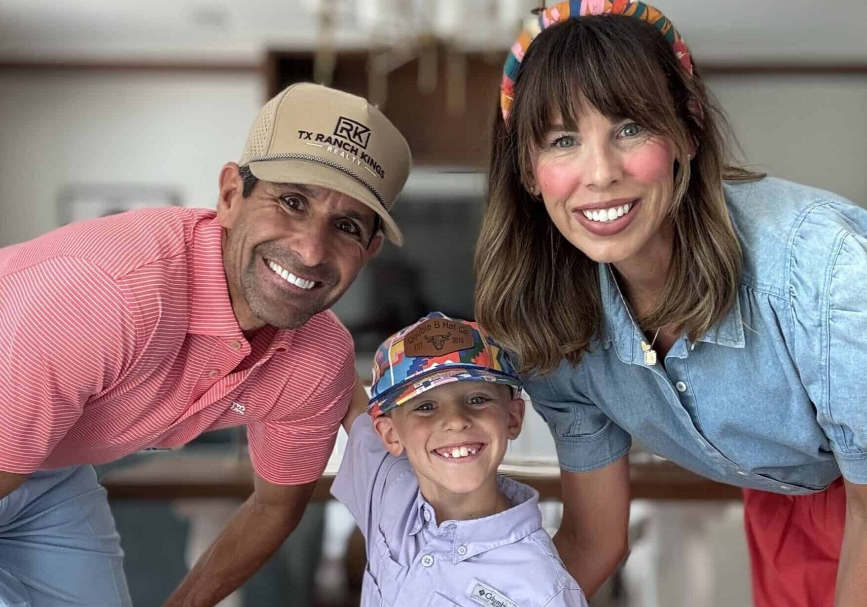 Tim, Wife Katey and Son Tiger