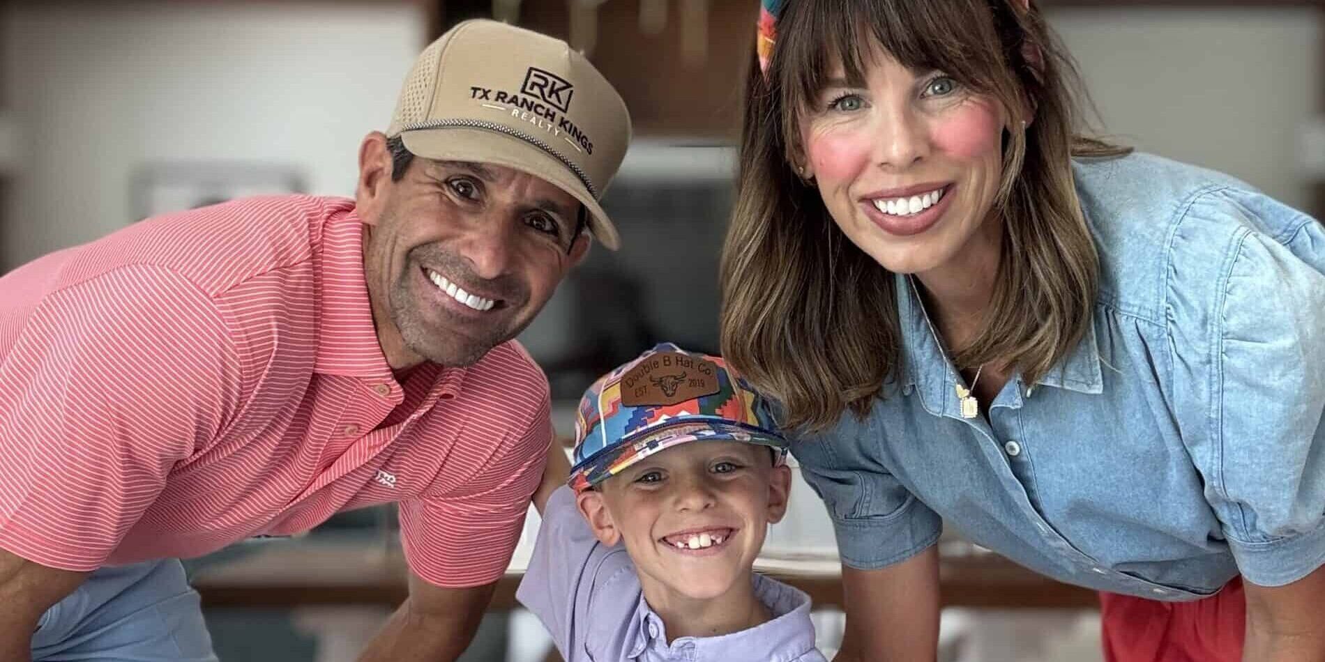 Tim, Wife Katey and Son Tiger