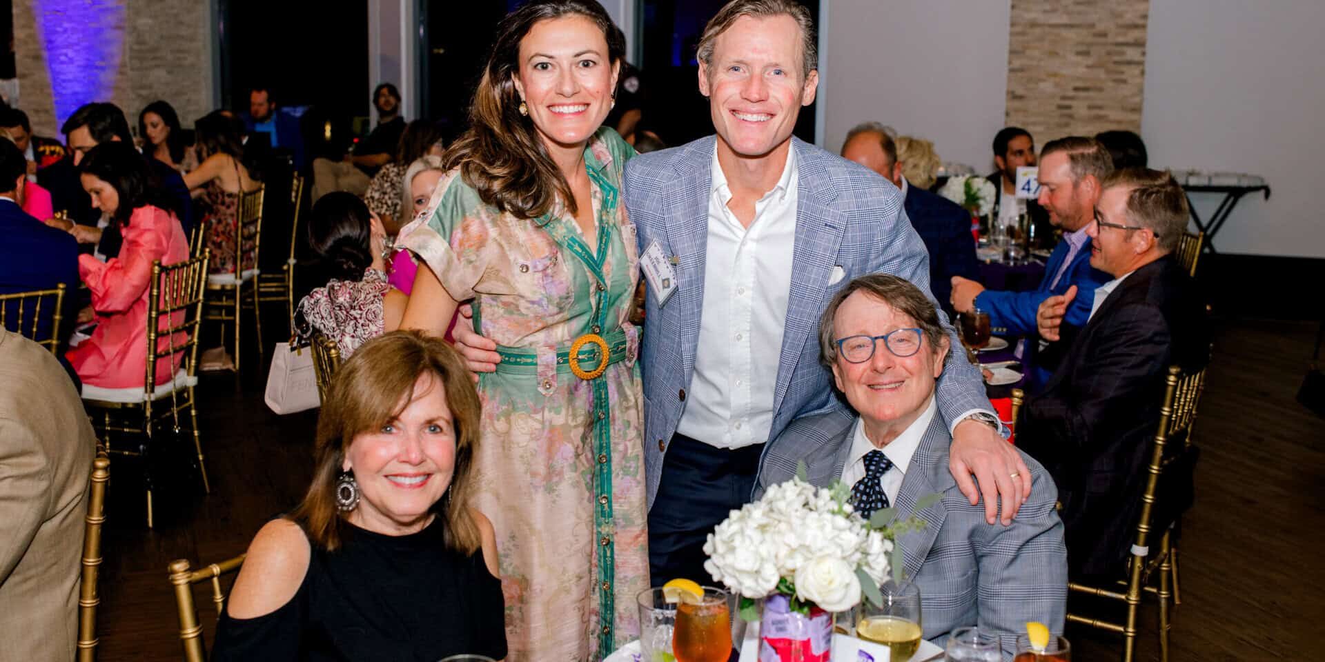Top - Joe and his wife, Melissa Bottom - Ann and her husband Bill at A Cool Night 2025