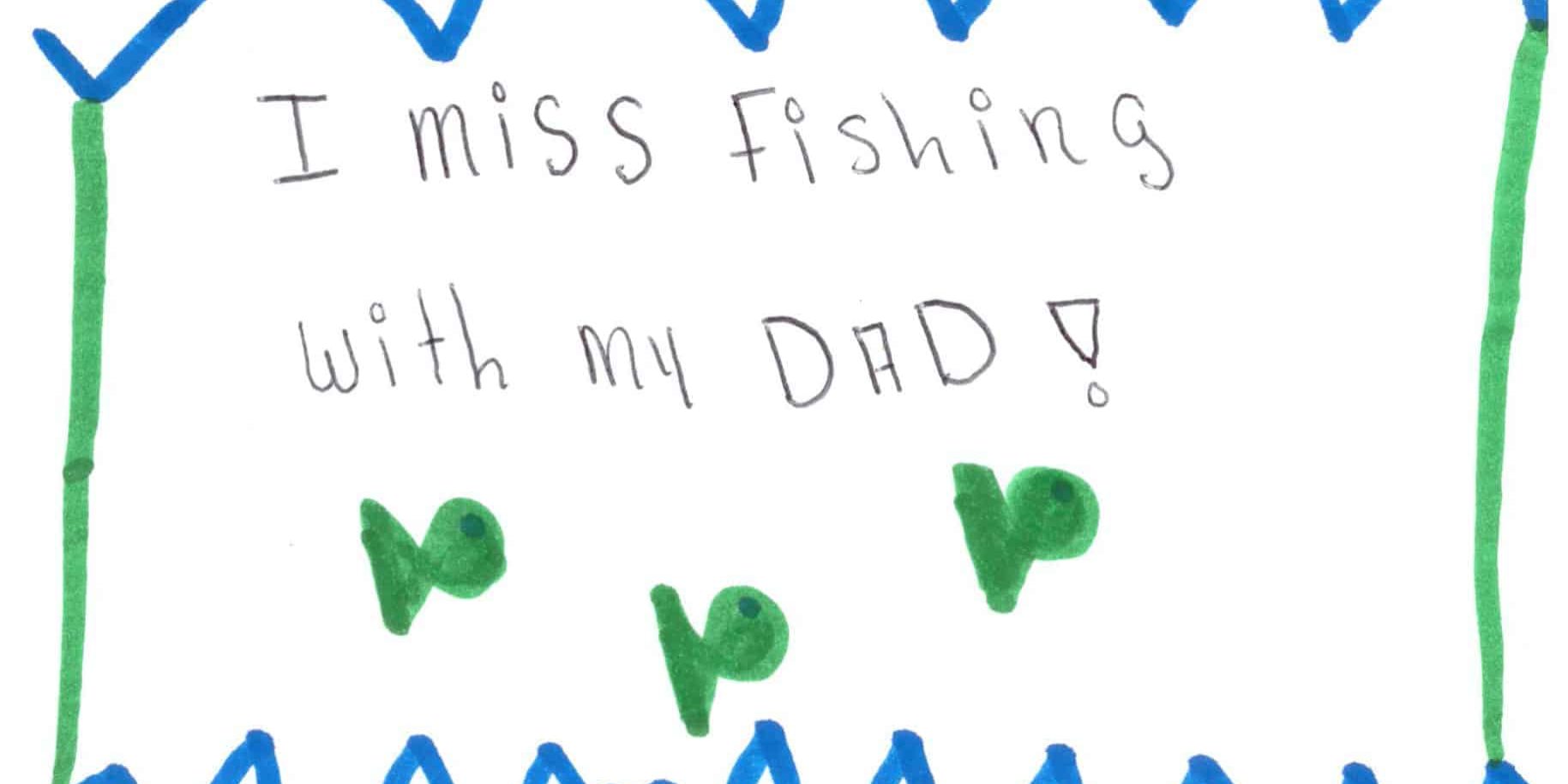 A WARM Place child shares a memory they miss about their dad.